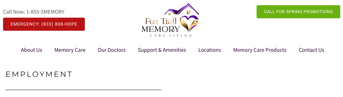 Fox Trail Memory Care Living